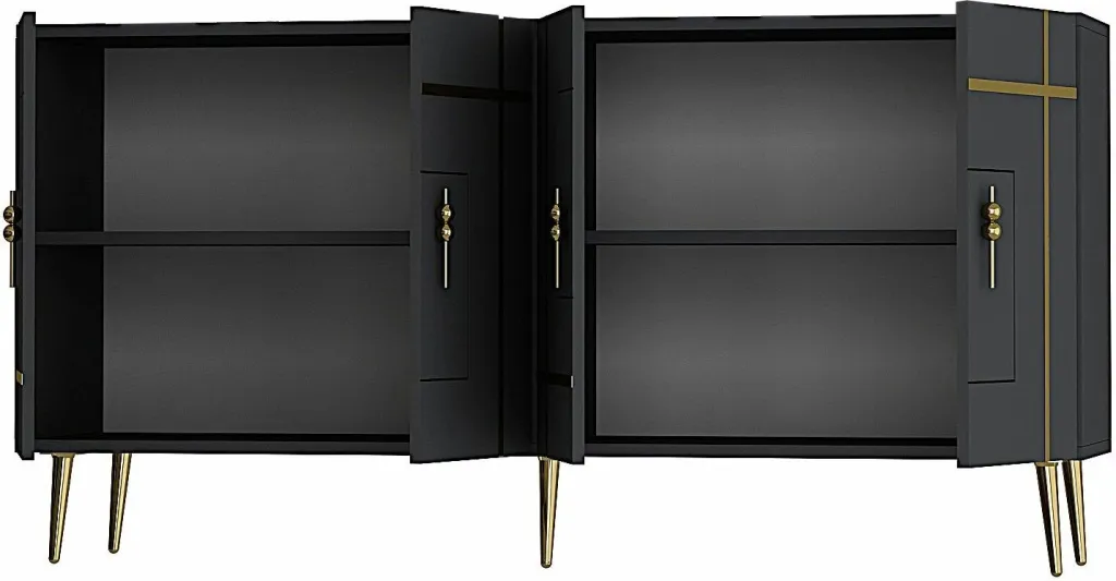 Konsol Skye Decor, Line KB150, anthracite dhe ari - 6