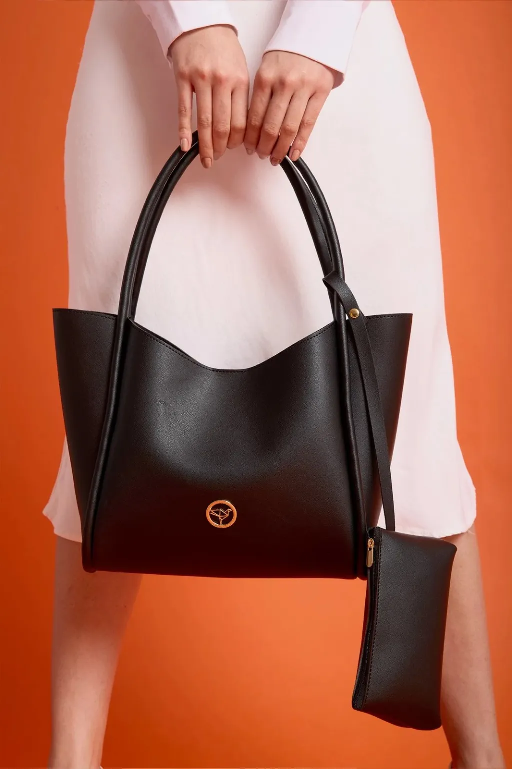 Çantë krahu Zoozie Bags, Athinë, e zezë - 3