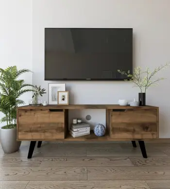 Komodë TV Skye Decor, ngjyrë arre, Siena