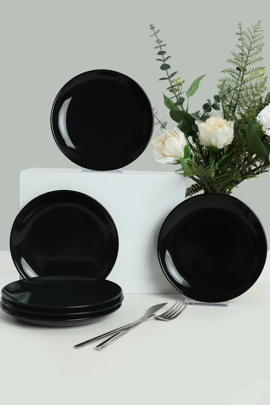 Set pjatash ëmbëlsirash qeramike (6 copë), Hermia Concept, ST025506F650A000000MAYD100 - 1