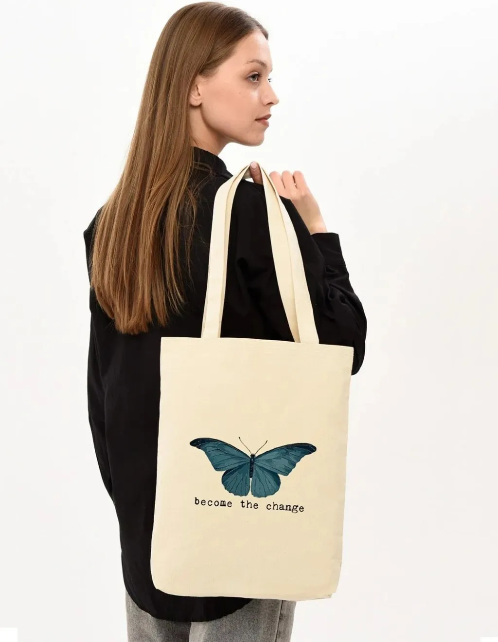 Torbë tote Zoozie Bags, ngjyrë krem, 1094 - 6