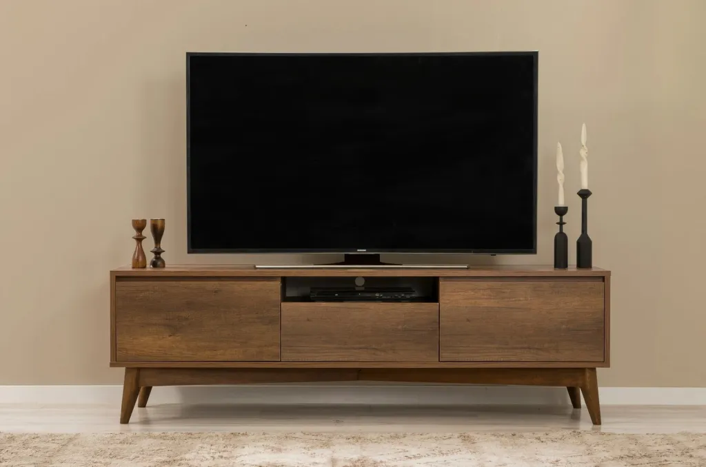 Komodë TV, ngjyrë arre, Skye Decor, Vina - 2