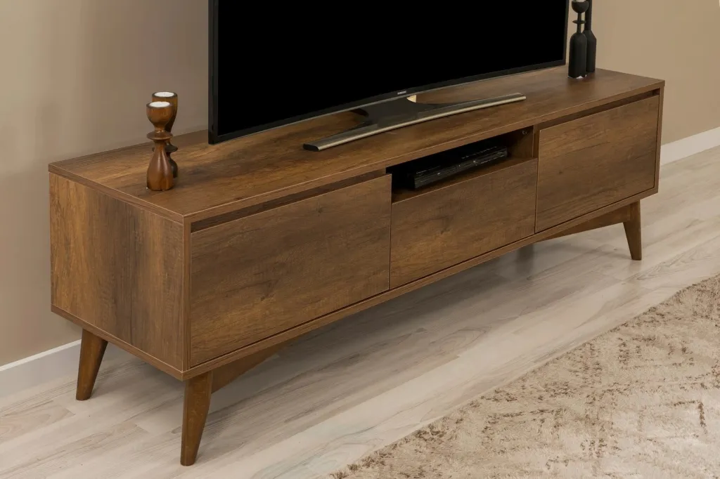 Komodë TV, ngjyrë arre, Skye Decor, Vina - 4