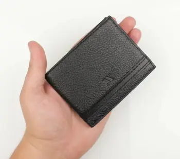 Portofol lëkure i zi, Zoozie Bags, 0961