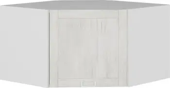 Dollap këndor për mur, ngjyrë e bardhë, Skye Decor, Kale Corner - White Nostalgia
