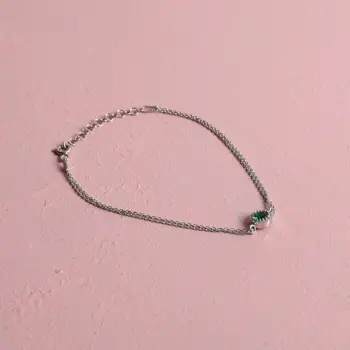 Byzylyk argjendi, ngjyrë e argjendtë dhe e gjelbër, Jumeon, 9914YSL