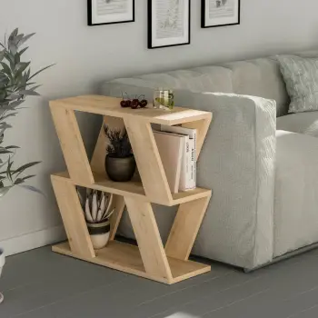Tavolinë anësore Skye Decor, Lazena, ngjyrë lisi