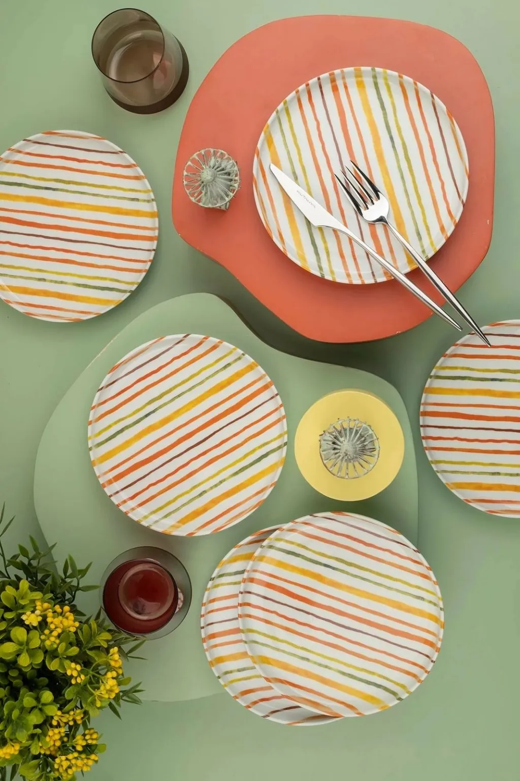 Set për shërbim torte (6 copa), Hermia Concept, NNMOD19DUS880712 - 1
