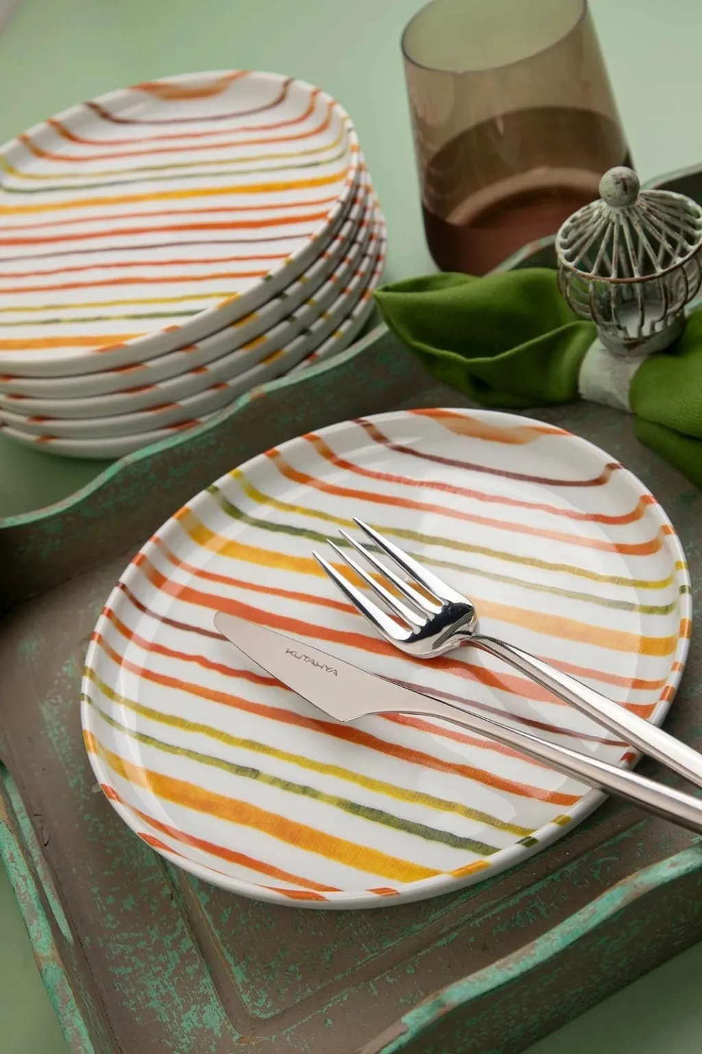 Set për shërbim torte (6 copa), Hermia Concept, NNMOD19DUS880712 - 3