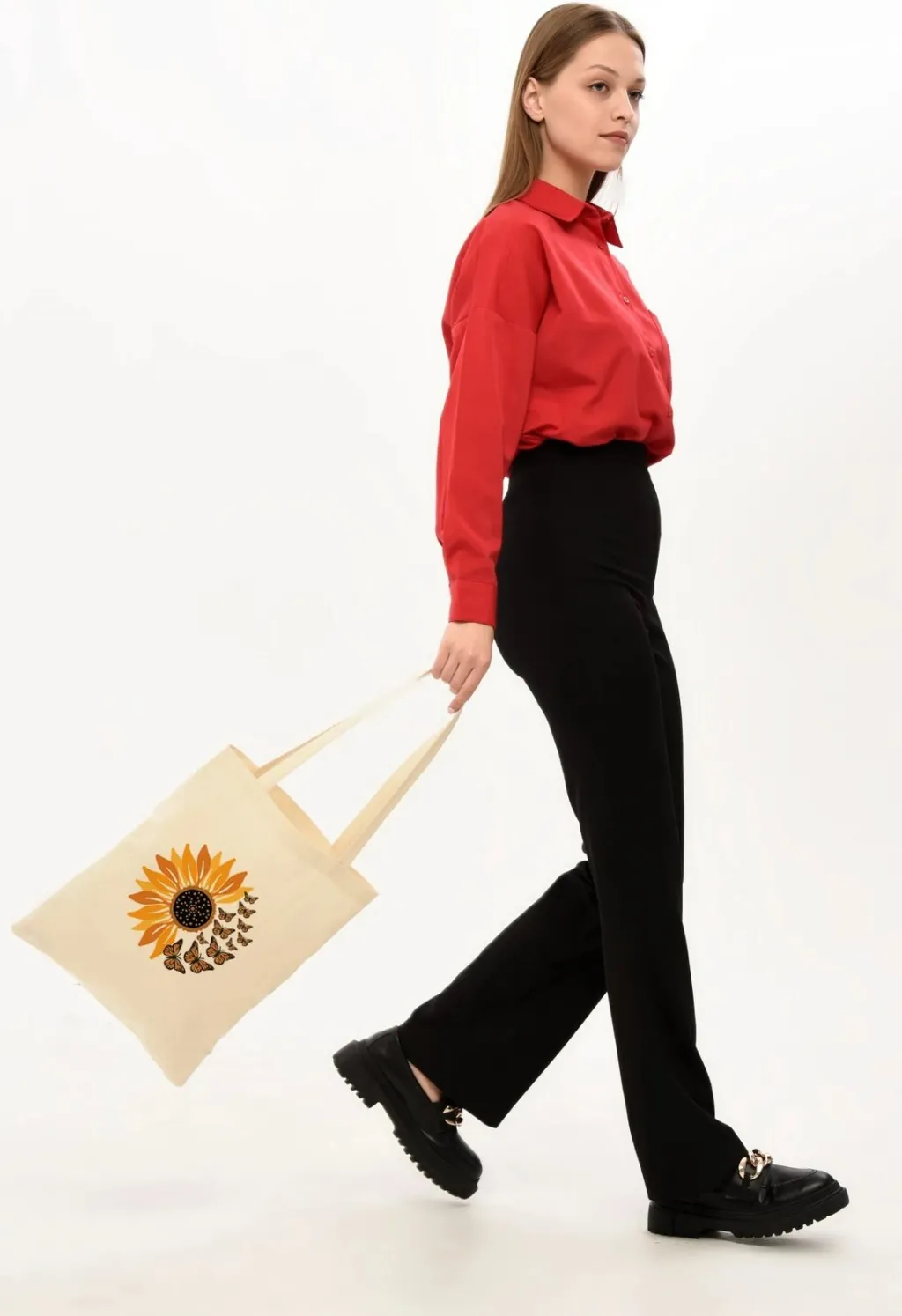 Qese Tote Zoozie Bags, krem, 35x40cm - 2