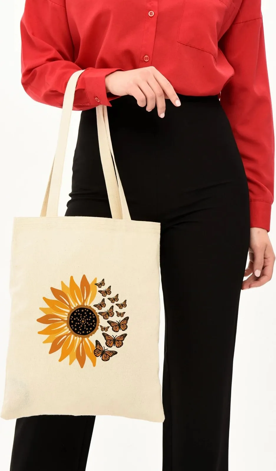 Qese Tote Zoozie Bags, krem, 35x40cm - 3