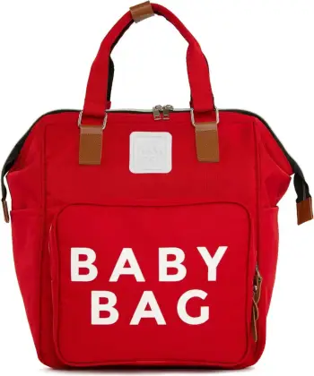 Çantë për pelena Zoozie Bags, e kuqe, 5163 - 62881