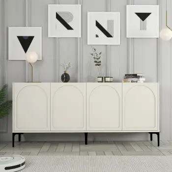 Konsol Skye Decor, Lyon 79, krem, e zezë