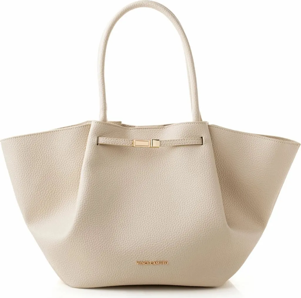 Çantë tote Vince Camuto, Prato, bezhë - 1
