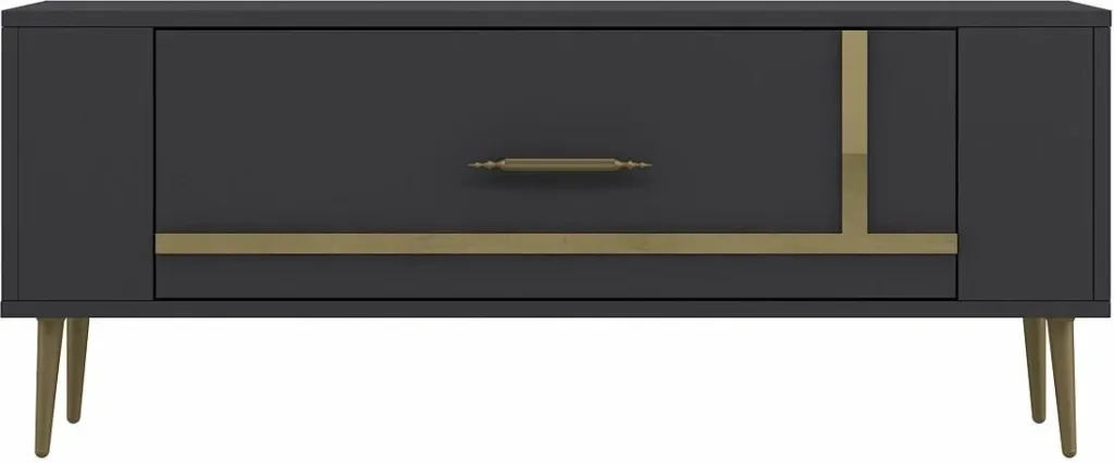 Komodë TV Skye Decor, anthracite, ar, Retrop1 - 3