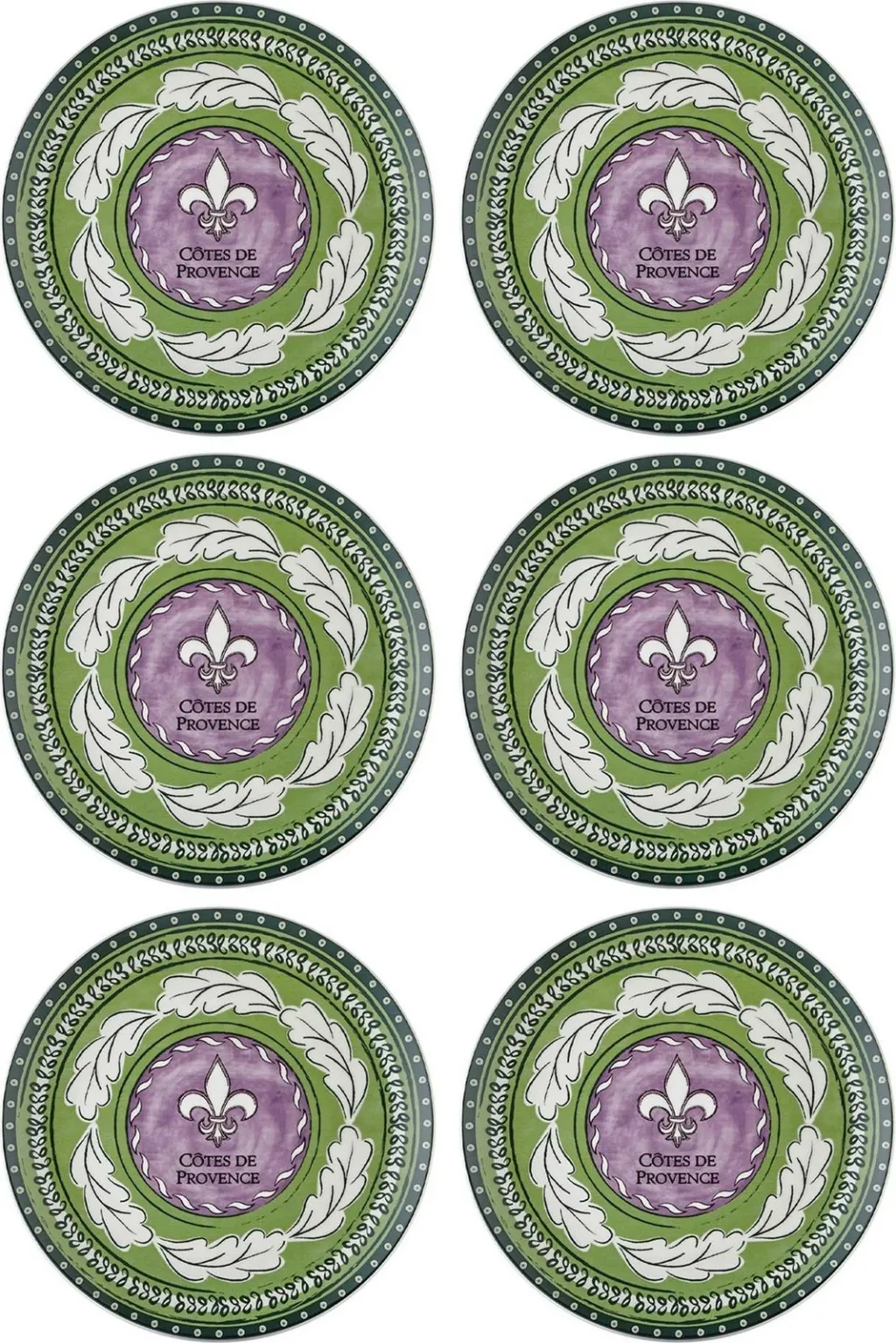 Set pjatash shërbimi (6 copë), Hermia Concept, PRC0003 - 5