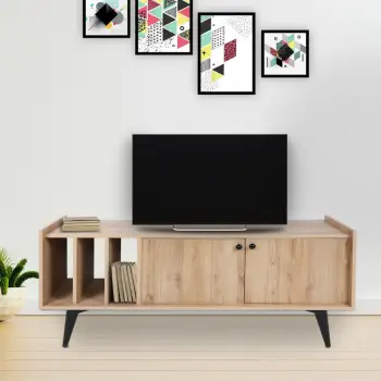 Komodë TV Skye Decor, ngjyrë lisi, Viyana