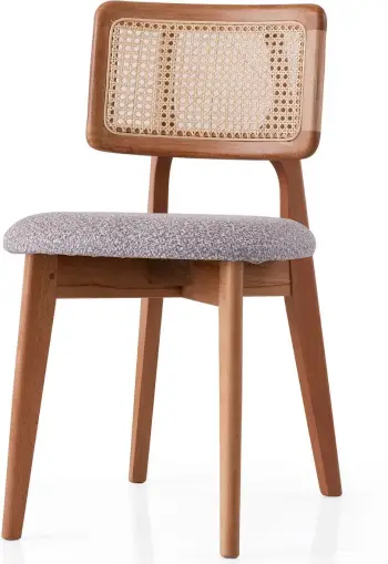 Karrige Skye Decor, ngjyrë lisi dhe gri e çelët, Punto - 4451