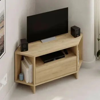 Komodë TV, ngjyrë lisi Sapphire, Skye Decor, Viva