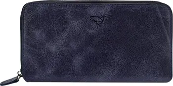 Portofol unisex Zoozie Bags, Murphy, ngjyrë kaltër e errët