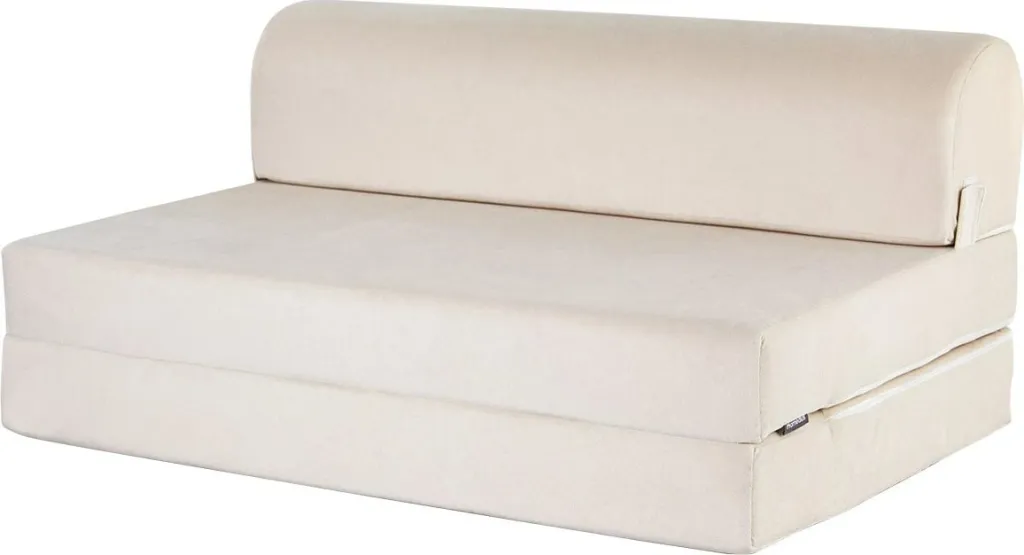 Divan-krevat dy ulëse, kadife bezhë, Atelier del Sofa, Magic - 3