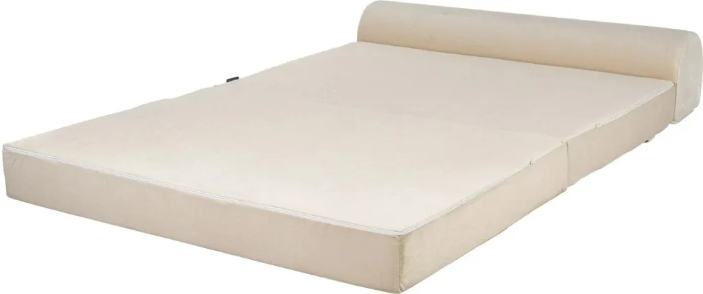 Divan-krevat dy ulëse, kadife bezhë, Atelier del Sofa, Magic - 4