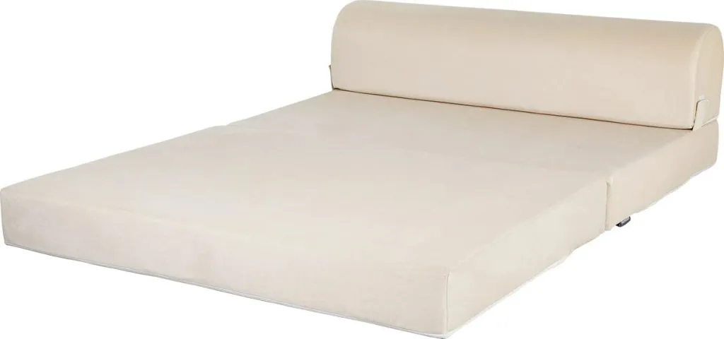 Divan-krevat dy ulëse, kadife bezhë, Atelier del Sofa, Magic - 5