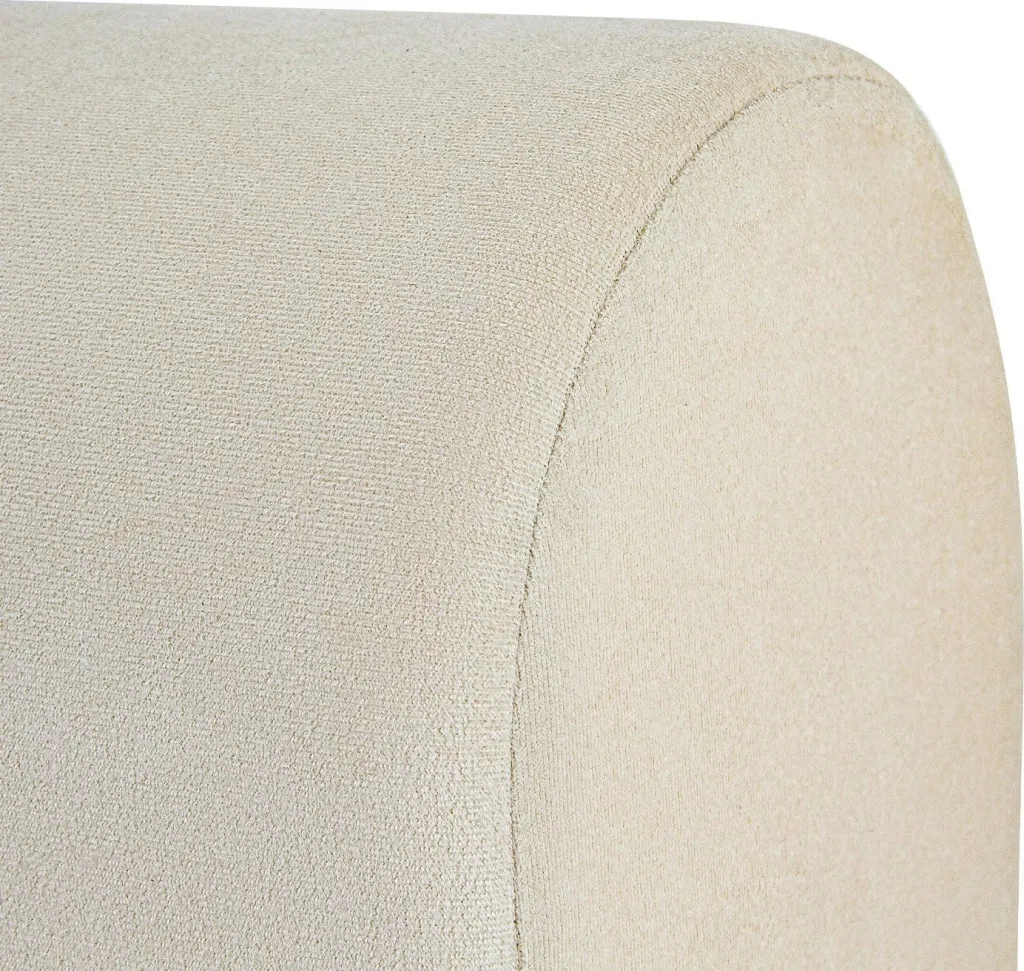 Divan-krevat dy ulëse, kadife bezhë, Atelier del Sofa, Magic - 6