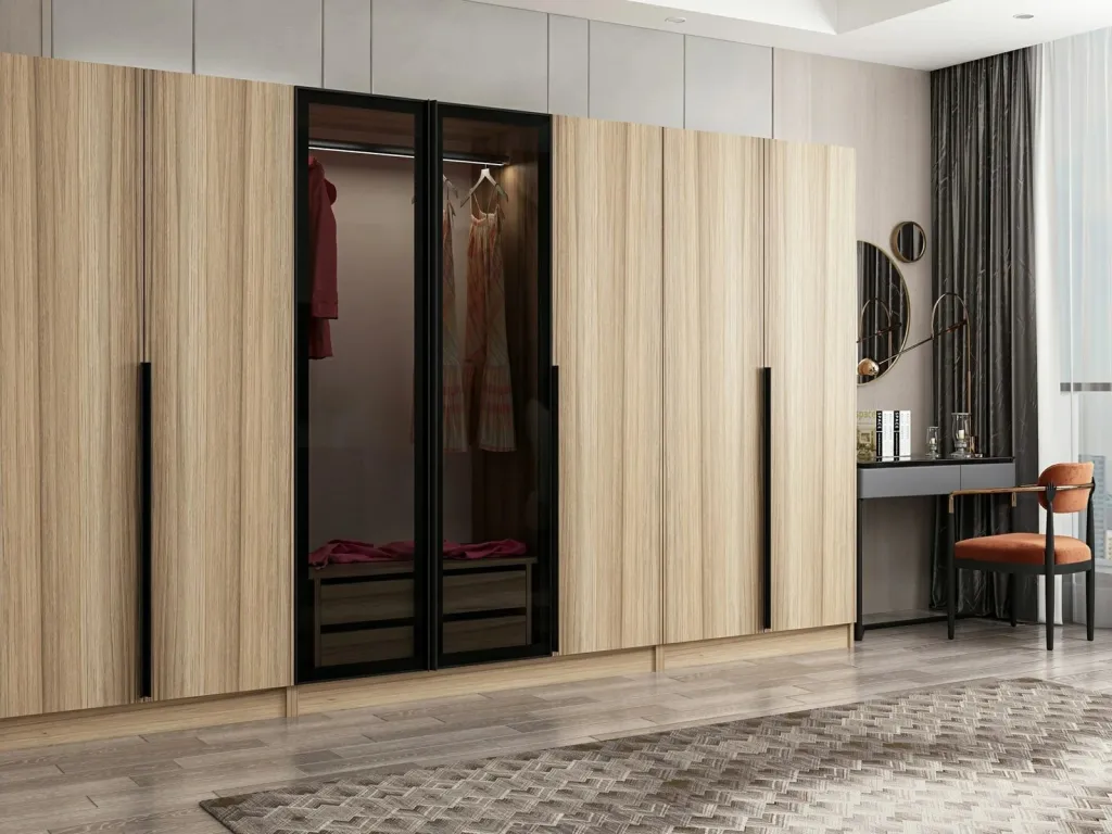 Dollap Skye Decor, Kale Plus, fume dhe lis, 315x210x52cm - 1