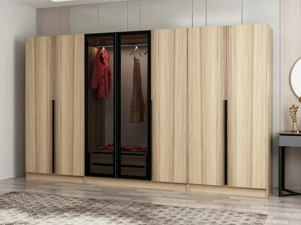 Dollap Skye Decor, Kale Plus, fume dhe lis, 315x210x52cm - 2