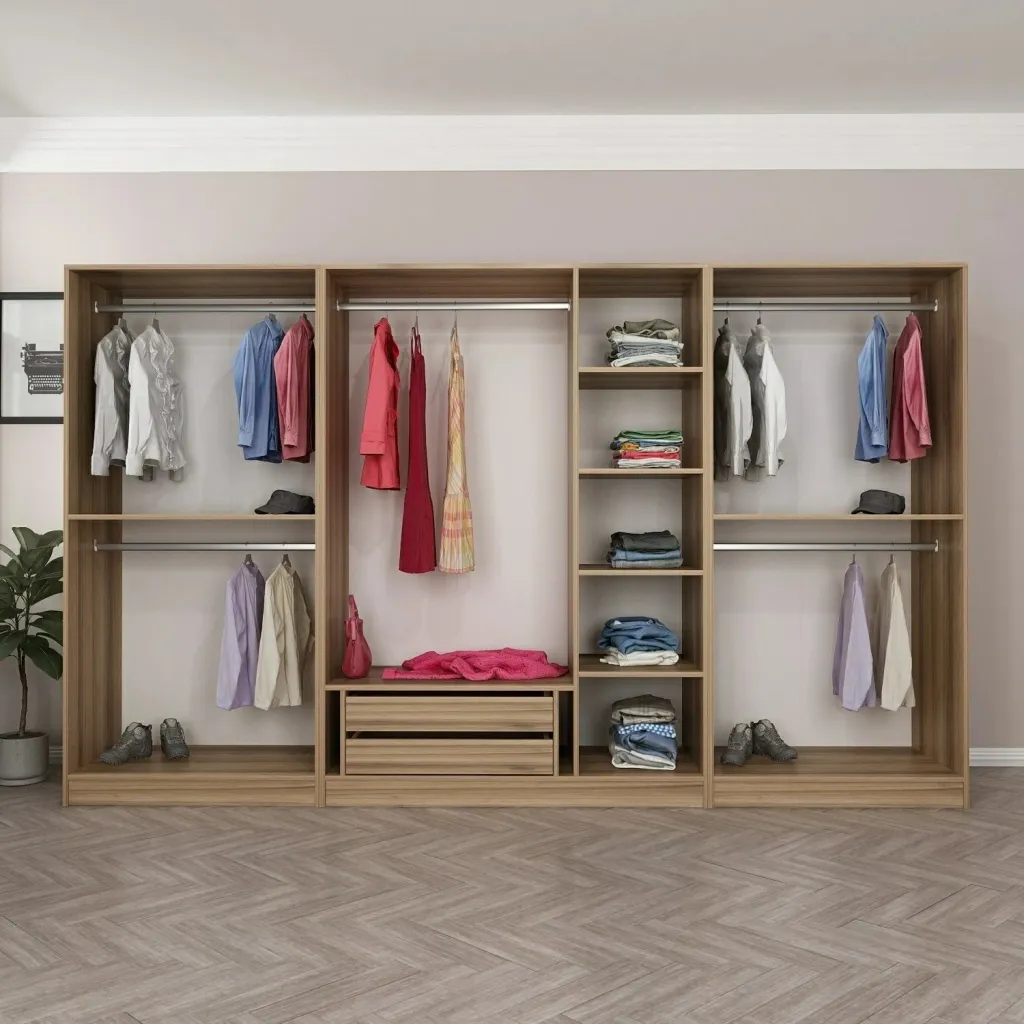 Dollap Skye Decor, Kale Plus, fume dhe lis, 315x210x52cm - 4