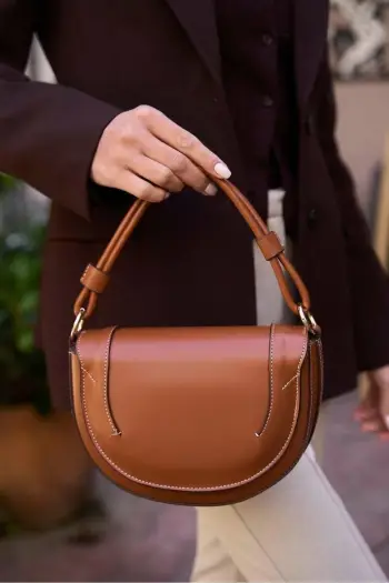 Çantë dore Zoozie Bags, ngjyrë tan, MK1020225SV10-008