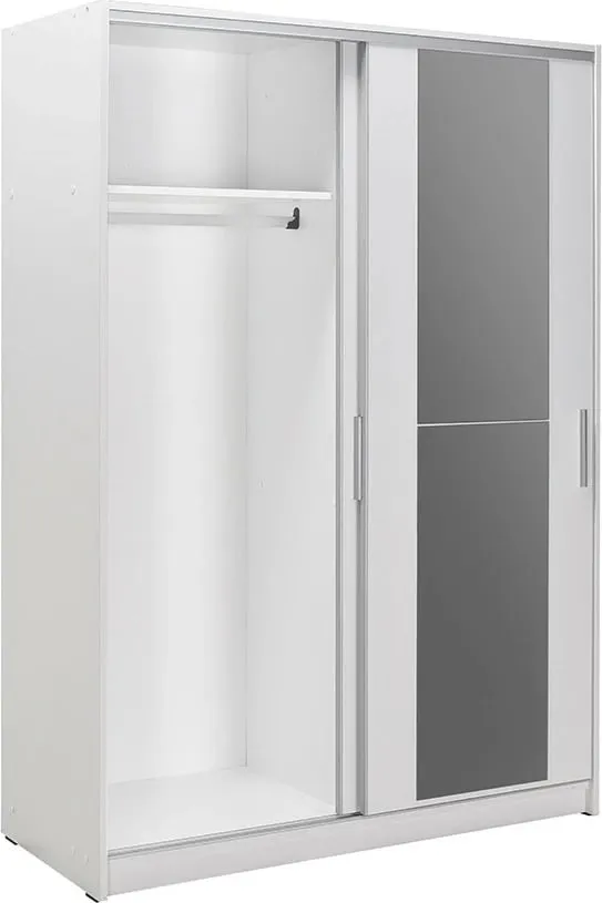 Dollap për rroba, ngjyrë e bardhë, Hanah Home, SWD-512-BB-2 - 8