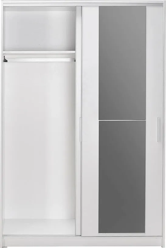 Dollap për rroba, ngjyrë e bardhë, Hanah Home, SWD-512-BB-2 - 9