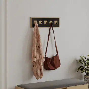 Varëse palltosh Skye Decor, Icon Hanger, ngjyrë lisi, Sapphire