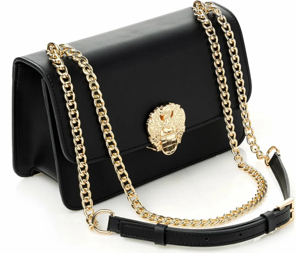 Çantë shpatulle Amore, e zezë, Vince Camuto - 2