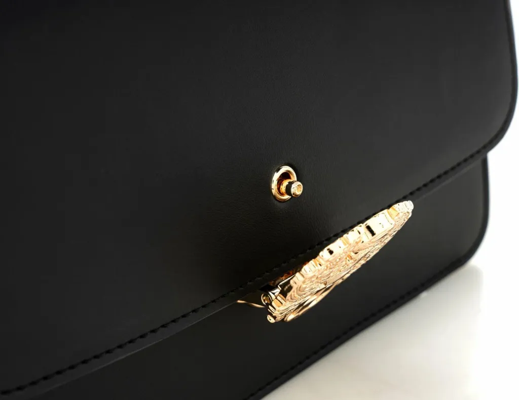 Çantë shpatulle Amore, e zezë, Vince Camuto - 6