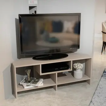 Komodë për TV, Skye Decor, Maldiv, bezhë