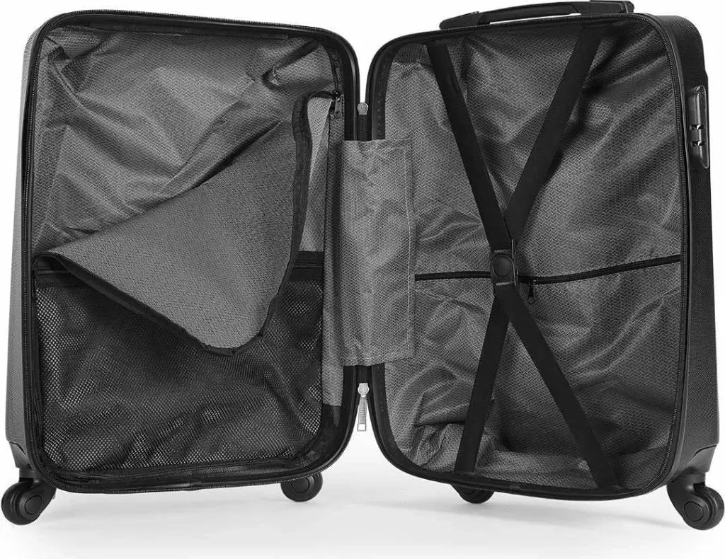 Valixhe udhëtimi Zoozie Bags, Wexta WL-280, e zezë - 6