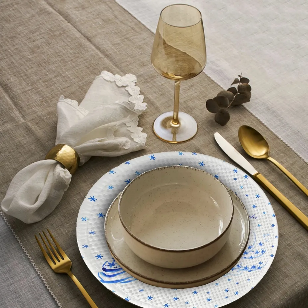 Set nënshtruesish tavoline Hermia Concept, 2405Supla, shumëngjyrësh, 4 copë - 3