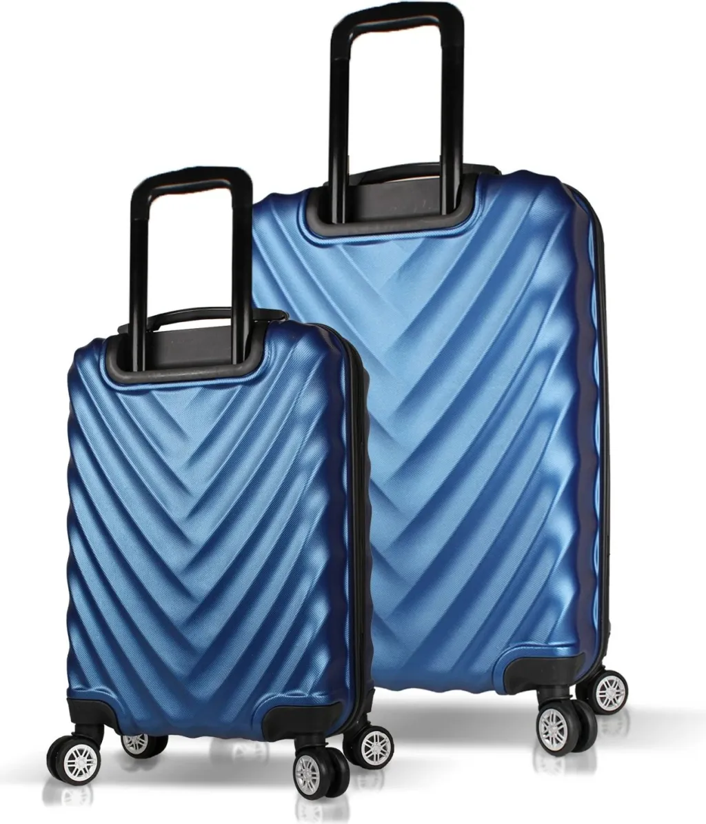 Set valixhesh (2 copë), ngjyrë kaltër e errët, Zoozie Bags, 6739 - 2