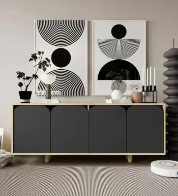 Konsol Skye Decor, Lazio Bohem 180, lis safir, antracit