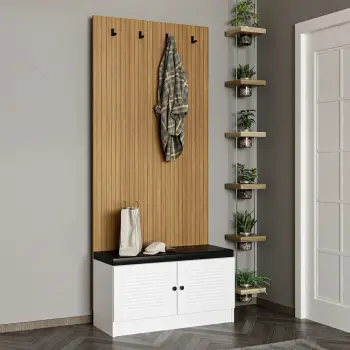 Stendë korridori Skye Decor, Noah, e bardhë, 90x210x35cm