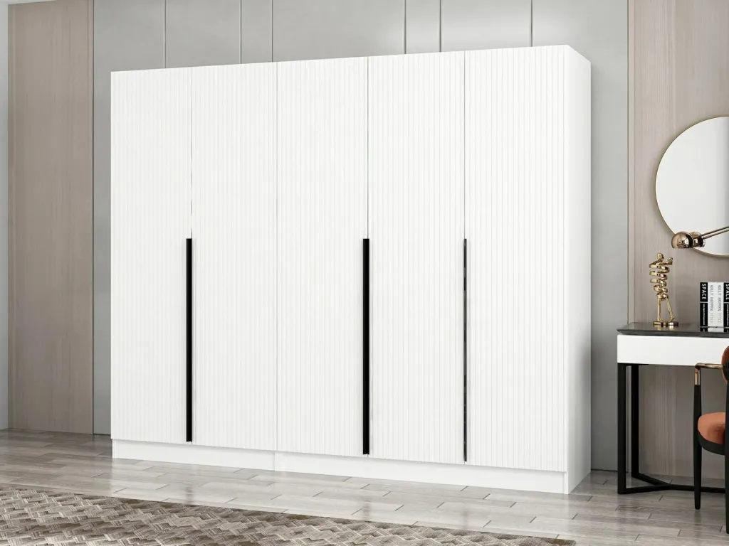 Dollap Skye Decor, Kale Plus, i bardhë, 225x210x52cm - 3