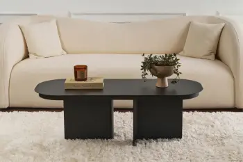 Tavolinë kafeje Skye Decor, SHB-010, metal i zi