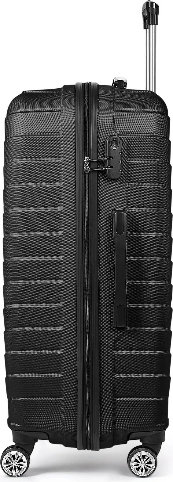 Set valixhesh (3 copë), Zoozie Bags, P55UCVLZ01, e zezë - 4