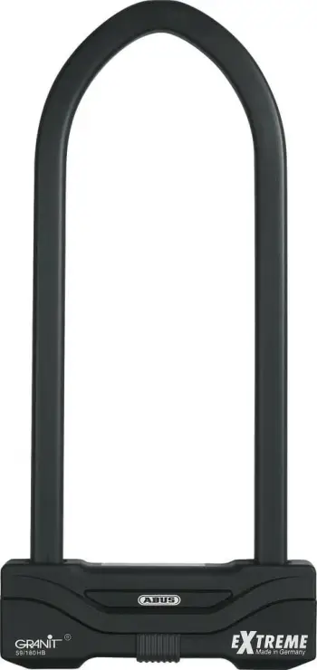 Bravë biçiklete ABUS GRANIT Extreme 59/180HB310, 310mm, e zezë