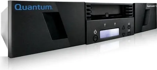 Kasë auto loader Quantum SuperLoader 3, LTO-8HH, 2U, SAS, 480TB, e zezë - 1