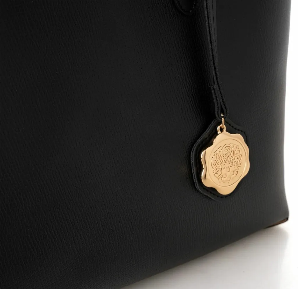 Çantë tote Vince Camuto, Taormina, e zezë - 4