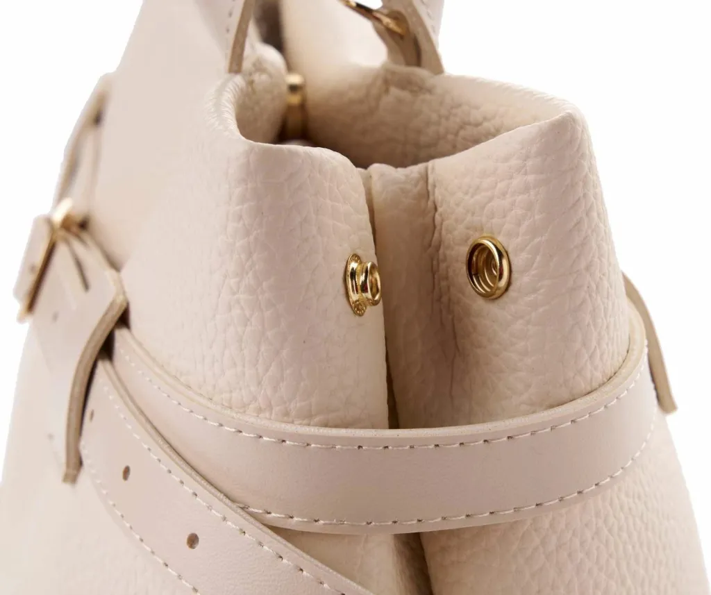 Torbë tote Vince Camuto, Vittoria Mini, krem - 11